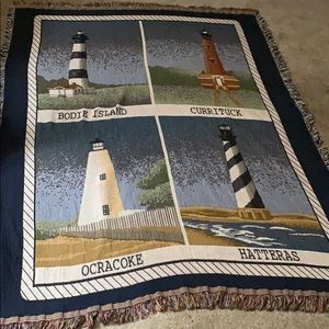 Lighthouse throw